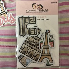 Hubman and Chubgirl | Bonjour Paris Travel Sticker Planner Bundle