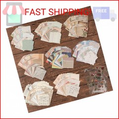 517 Pcs Vintage Scrapbook Paper,Scrapbook Supplies Stickers,Journaling Supplies