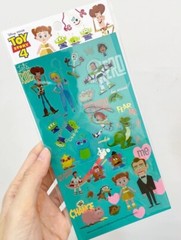 Disney Toy Story Alice STICKERS Planner Scrapbooking Pooh Woody Clear Cute Gift