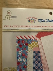 Websters Pages Scrapbook & Junk Journal Lot Mini Craft Bags, Folders & Cards NIP