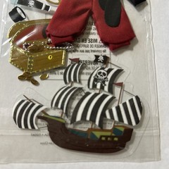 NEW! 3-D Jolee’s Boutique PIRATE TREASURE Scrapbooking Stickers Rare New Retired