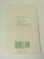 Vtg Hallmark 1989 Holiday Embossed Foil Christmas Tree Stickers *SEALED PACK*
