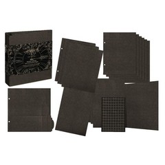 GRAPHIC 45 ~ BINDER ALBUM ~ BLACK ~ Graphic 45 Staples