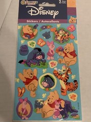 Vintage Sandylion Stickers Packs Disney Themed Winnie The Pooh & Mickey Mouse