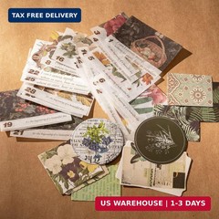 YagCu Scrapbook Kit for Beginners, Aesthetic Junk Journal Supplies, Scrapbooking