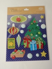 Lot 5 Packs Decorate the Christmas Tree Stickers by Life’s Little Occasions