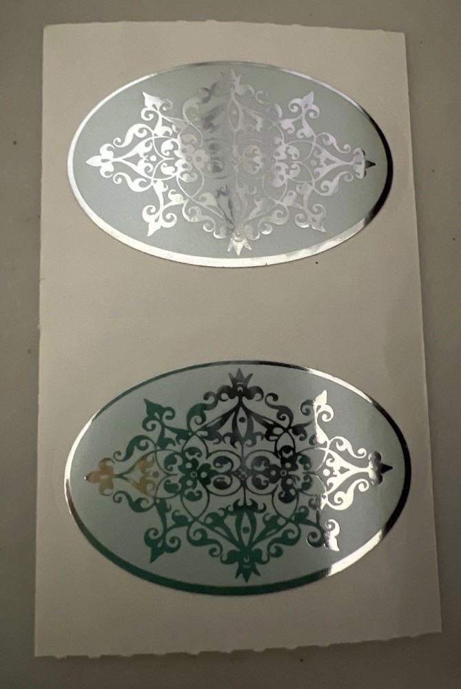 *Mrs. Grossman’s Stickers Misc Oval Seal 1/2 Sheet