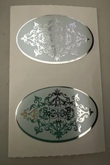 *Mrs. Grossman’s Stickers Misc Oval Seal 1/2 Sheet