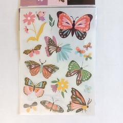Sticko Bright Butterfly Flip Pack Sticker Set -125 pcs