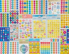 979+ HAPPY Scrapbooking Sticker Bundle Vibrant Great Variety! Lots Of Themes