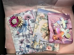 Lot Mixed Vintage and New Ephemera & Things Junk Journal Scrapbook Diary Boards