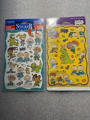 Nickelodeon Rugrats Stickers American Greetings Easter /Carlton. Vintage New