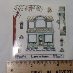 New House HOME SCRAPBOOK Stickers By Bo-Bunny Press