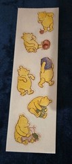 Vintage Michel Classic Pooh Winnie The Pooh Sticker Lot Tigger Eeyore