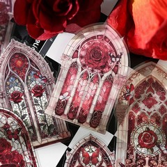 10Pcs Manor Secret Series PET Decorative Stickers Pack DIY Scrapbooking Supplies