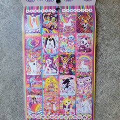 Lisa Frank Sticker Book 5 Sticker Sheets 600 Stickers Lisa Frank Stickers