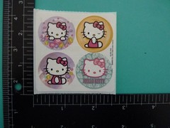 Sanrio Hello Kitty Stickers (4) Mods 2.5″ x 2.5″ Sandylion