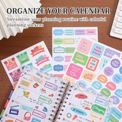 1000+ Holiday Seasonal Daily Monthly Planner Stickers for