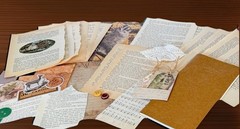 Nature Ephemera Pack Vintage Book Pages Junk Journal Kit Paper Bundle