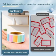800Pcs Colorful Adhesive Index Tabs For Office Document Organization Warehouse