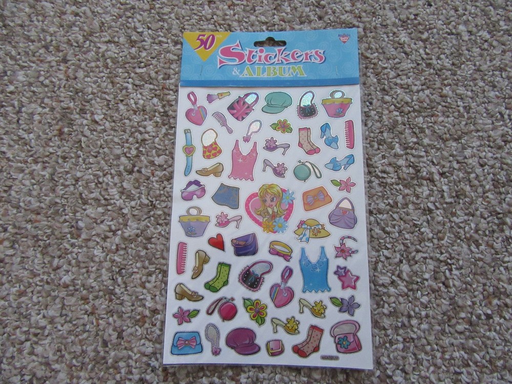 Nicole Quality Doll Clothes Stickers & Album 50 Pieces (MISSING STICKER ALBUM)