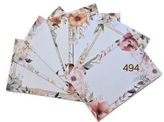 Floral Frames Junk Journals Invitations Notes