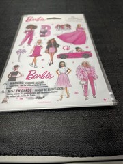 Barbie Dolls Stickers Kids Kid Squad Pink Sticker Girls Car 3 Sheets 42 Stickers