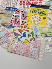 Lot 50 Assorted Scrapbooking Embellishment Stickers Album Card Making Appliqué