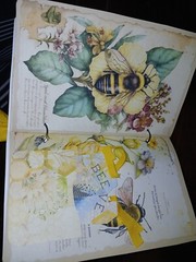 Cute Bee Junk Journal Scrapbook Usa Seller