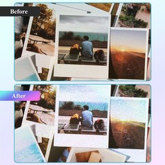 100PCS A4 Holographic Laminate Sheets – Self-Adhesive Waterproof Sticker Paper,