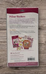 American Girl Crafts Girl Quotes Pillow Stickers Scrapbooking Crafts NEW