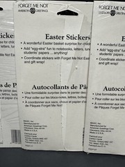 3 Sets Vintage Forget Me Not Easter Stickers NOS! 4 Sheets Each AGC