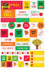 Essentials Month by Month Planner Stickers (Set of 475 Stickers) ⭐️⭐️⭐️⭐️⭐️