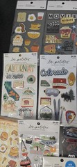 29pks NEW Recollections Scrapbooking Stickers Crafts Dyi Travel Destinations