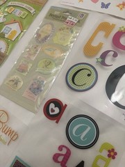 Baby Shower Scrapbook & Craft Bundle 12×12 Paper + Stickers