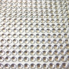 4x 3mm Self Adhesive Rhinestone Crystal Bling Gemstones 4 Sheets 1541 Pieces EA