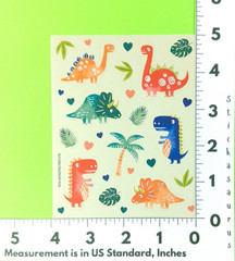 Dinosaurs Kids Sticker Sheet