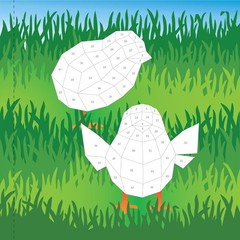 Paint by Sticker Kids (Official): Easter: Create 10 Pictures One Sticker at a Ti