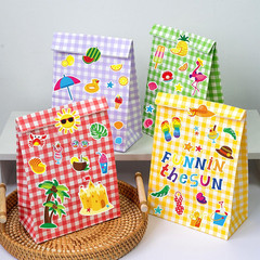 432PCS Summer Stickers, Self-Adhesive Sun Beach Ice Cream Sticker Summer Party S