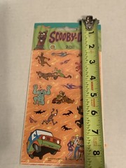 Sandylion Scooby Doo Sticker Pack Two Sheets 2004 Sealed Package