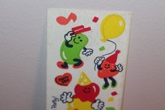 Vintage ’80s Sandylion The Sweeties Have a Party! Sticker Jelly Bean Ice Cream