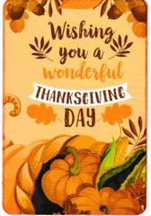 Junk Journal Art Cards, Happy Thanksgiving, 12 pcs, 4″ x 6″