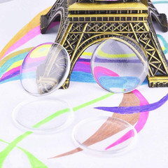 100 PCS Epoxy Stickers, 1 Inch Clear Dome Seal Stickers for Bottle Caps, Resin A