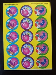 SCRATCH N SNIFF *YOU CHOOSE* SCENTED STICKER SHEET – REWARD STICKERS – SCRAPBOOK