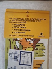 Vtg Sticker Educational Tool Lot Of 6 Dinosaurs and Amphibians – all unused