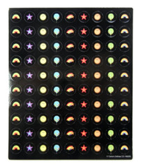 Rainbows Suns Stars Balloons Chart Stickers Carson Dellosa