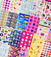 Huge Lot Stickers Planner Craft Scrapbook Variety All Themes & Ages | 1079+ Pcs.