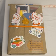 Mystery book Reading-Themed Scrapbooking Stickers Lot, Multicolor Books 1