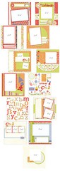 NEW Your Story 8×8 scrapbook kits album cover double sided pages stickers