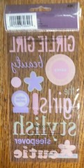 Sticko Girlie Girls Beauty Sassy Miss Priss Stylish Sleepover Cutie Diva Sticker